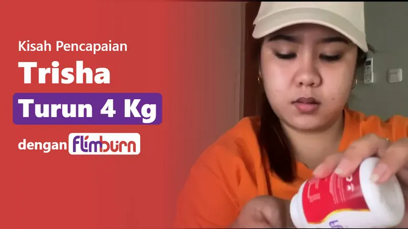 Kisah pencapaian Trisha yang turun 4 kg dengan Flimburn