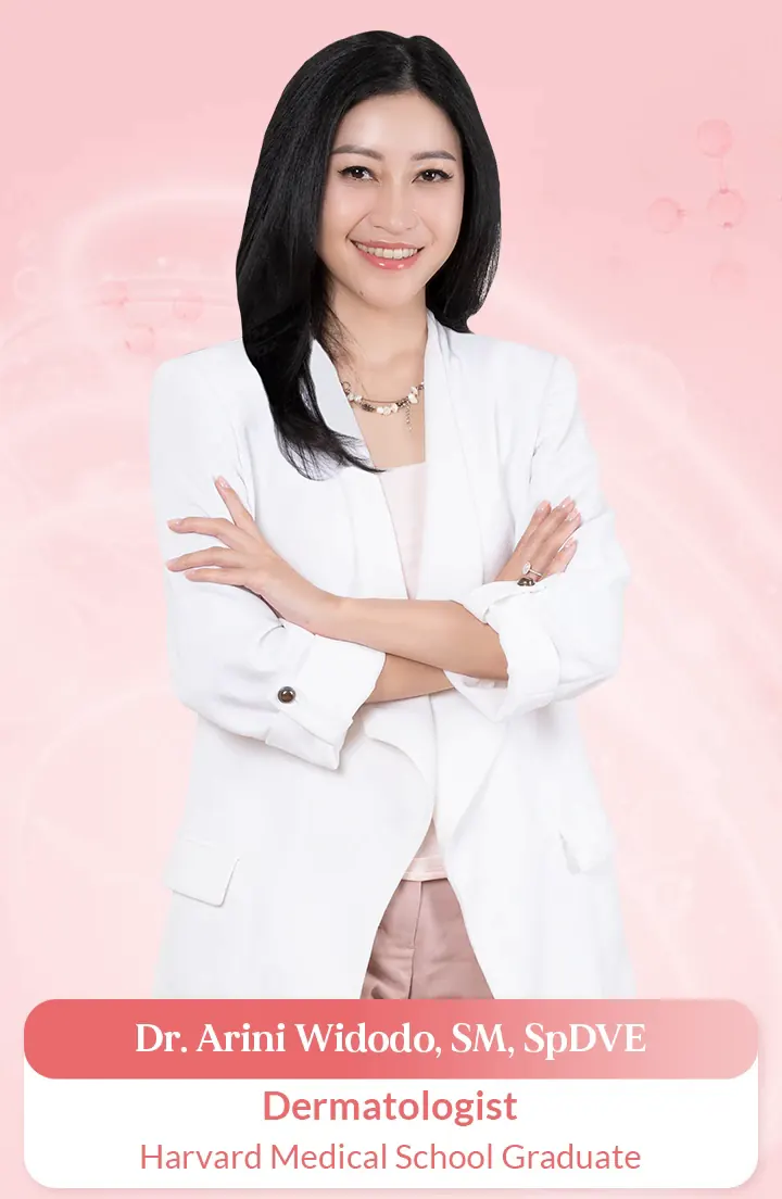 Dr. Arini Widodo, SM, SpDVE, dermatologist lulusan Harvard Medical School